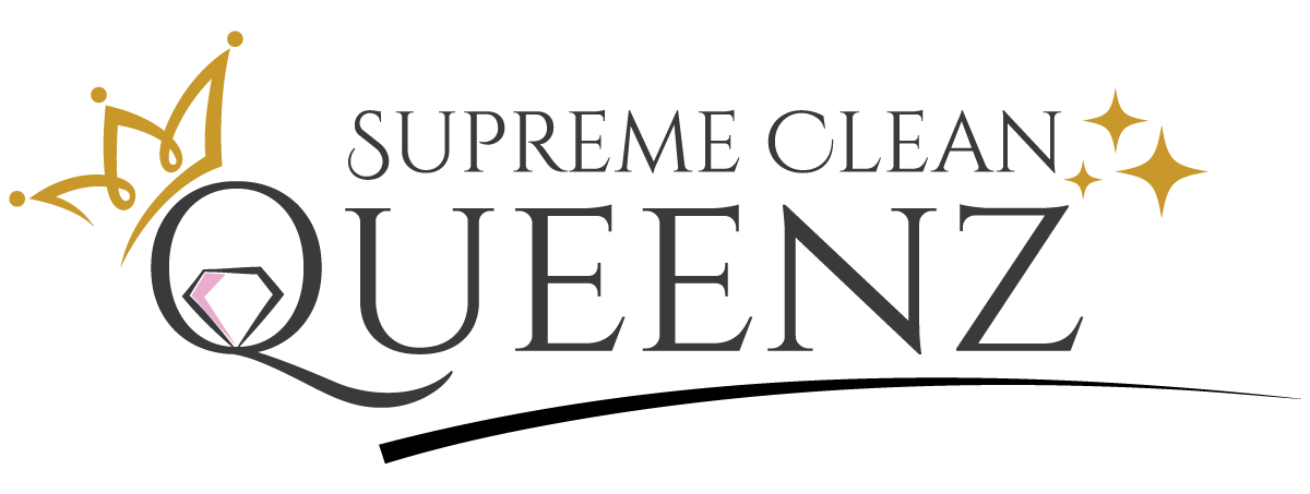 A black and white image of the supreme club queen logo.